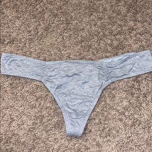 Seamless Light Grey thong